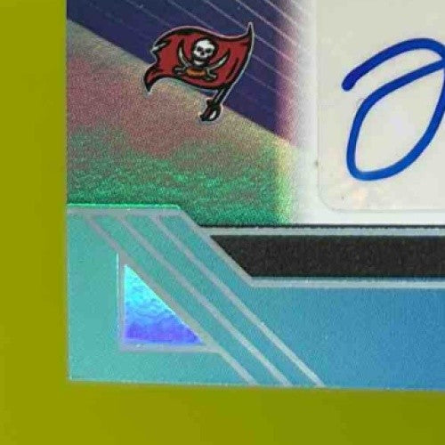 2023 Panini Illusions Mike Alstott Immortalized Jersey Auto Blue 99/99 Tampa Bay