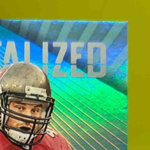 2023 Panini Illusions Mike Alstott Immortalized Jersey Auto Blue 99/99 Tampa Bay