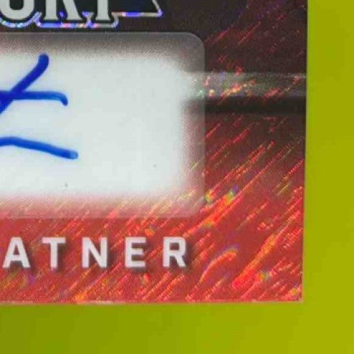 2025 Leaf Metal Pop Century William Shatner Auto Diagonal Shimmer Red /2 #BA-WS1
