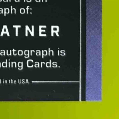 2025 Leaf Metal Pop Century William Shatner Auto Diagonal Shimmer Red /2 #BA-WS1
