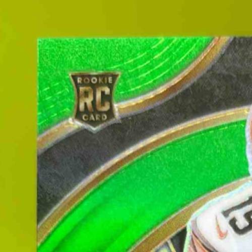 2023 Select Cedric Tillman Neon Green Prizms Die Cut 476/499 #288 Club RC Browns