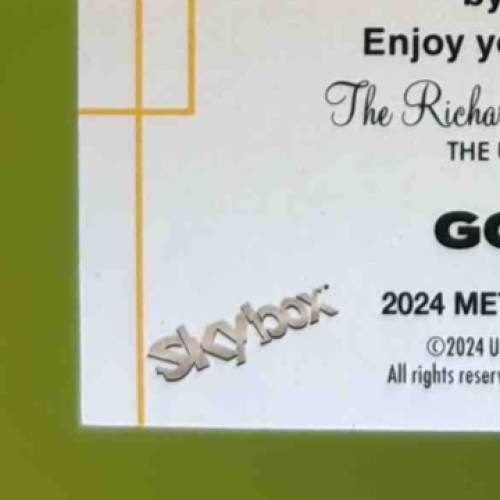 2024 SkyBox Metal Universe Champions Logan Diggs Skybox Premium Gold #S-42 Auto