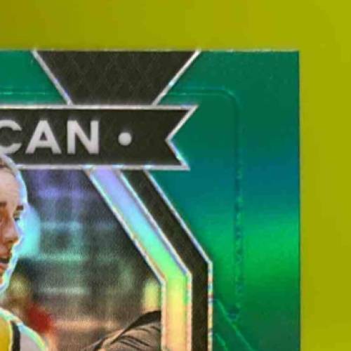 2024 Prizm Draft Picks Collegiate Caitlin Clark All American Green #23 RC Iowa