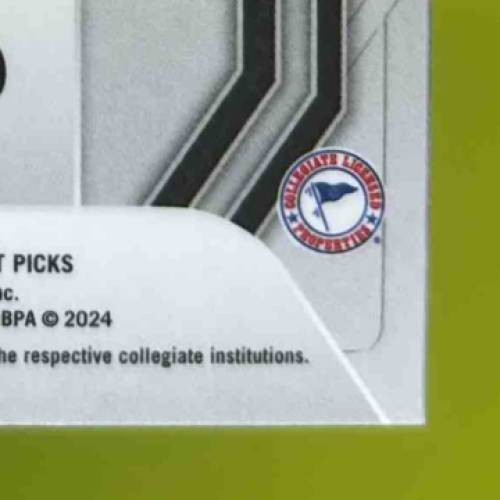 2024 Prizm Draft Picks Collegiate Caitlin Clark All American Green #23 RC Iowa