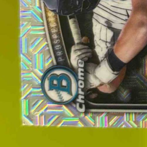 2025 Bowman Caleb Durbin Chrome Prospect Auto Mega Box Refractor #BMA-CDU