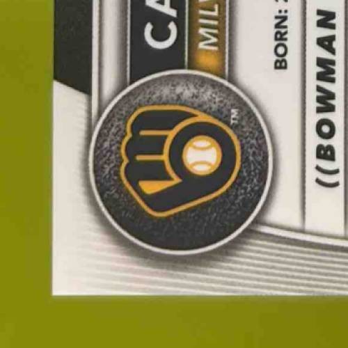 2025 Bowman Caleb Durbin Chrome Prospect Auto Mega Box Refractor #BMA-CDU