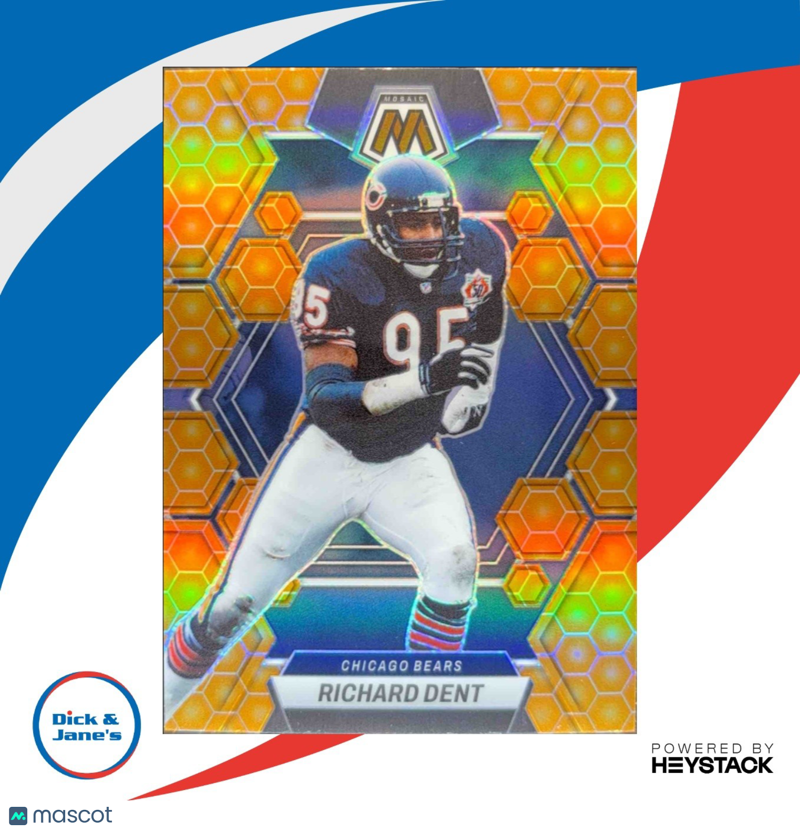 2023 Panini Mosaic Richard Dent Honeycomb #39 Chicago Bears