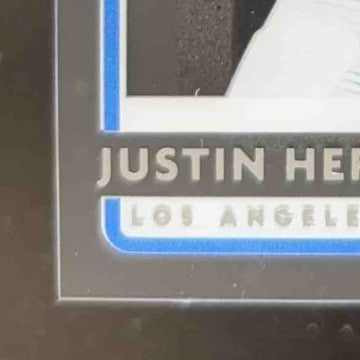 2020 Chronicles Justin Herbert Clearly Donruss Rated Rookie Los Angeles Chargers