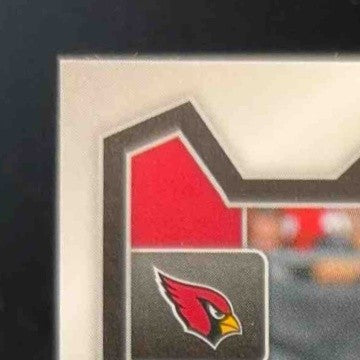 2023 Panini Prizm Michael Wilson Red Shimmer 13/35 #303 RC Arizona Cardinals