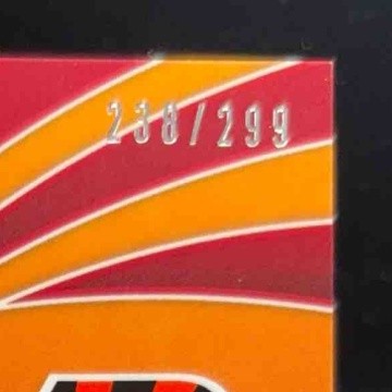 2020 Panini Phoenix Joe Burrow Flame Throwers Red 238/299 RC Cincinnati Bengals