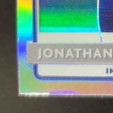 2020 Panini Donruss Optic Jonathan Taylor Holo Prizm #167 RC Indianapolis Colts