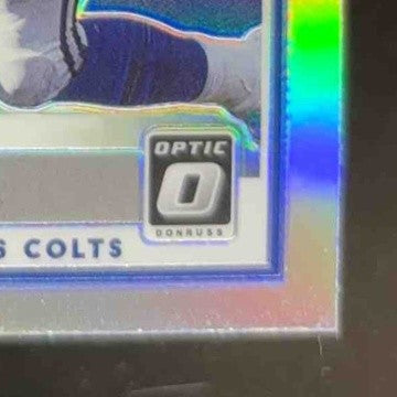 2020 Panini Donruss Optic Jonathan Taylor Holo Prizm #167 RC Indianapolis Colts