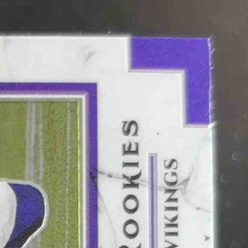 2020 Donruss Optic Justin Jefferson Rookie Elite Series RC Minnesota Vikings