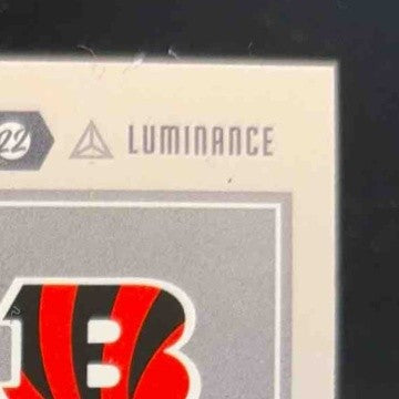 2022 Panini Luminance Joe Burrow Gold 233/249 #13 Cincinnati Bengals