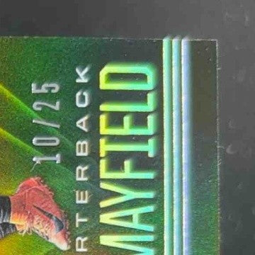2020 Illusions Baker Mayfield Trophy Collection Gold 10/25 #57 Cleveland Browns