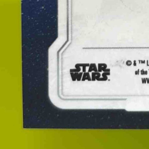 2024 Topps Chrome Star Wars Galaxy Friends Forever Aqua Lava Refractor /175 #18