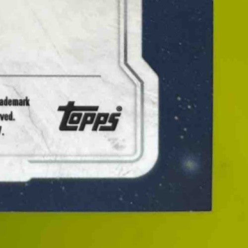 2024 Topps Chrome Star Wars Galaxy Friends Forever Aqua Lava Refractor /175 #18