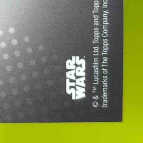 2023 Topps Chrome Black Star Wars Darth Vader Purple /125 #25