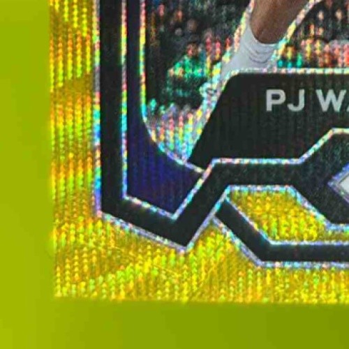 2023-24 Panini Prizm PJ Washington Jr. Prizms Gold Wave10 /10 Charlotte Hornets