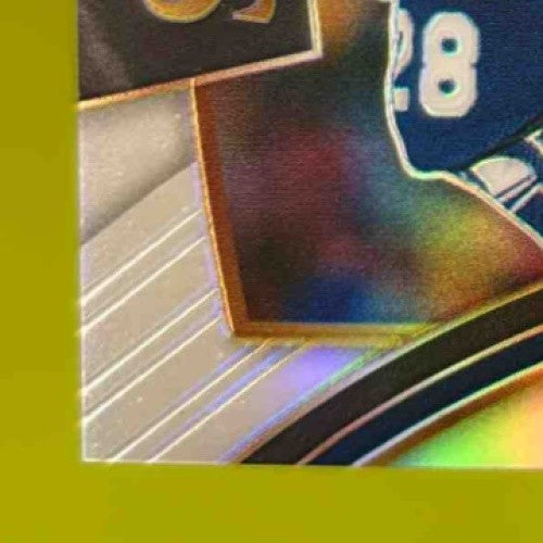 2019 Panini Select Curt Warner Signatures Prizm 68/199 Auto Seattle Seahawks