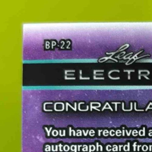 2024 Leaf Electrum Steve Avery / Tom Glavine Pair Pink 10/10 #BP-22 Auto Braves