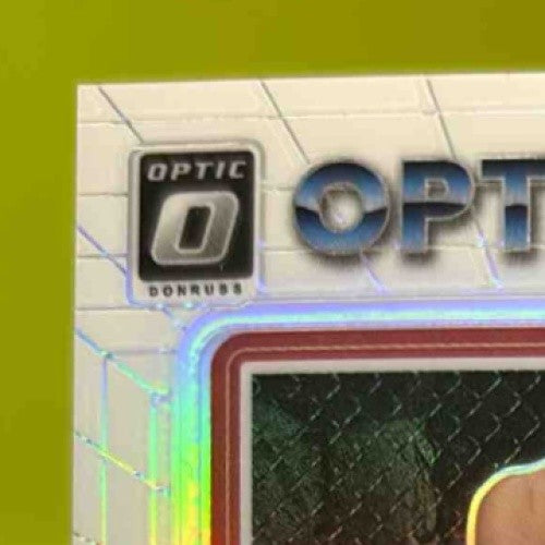 2023 Panini Donruss Optic UFC Royce Gracie Opti Graphs #OG-RGR Auto Holo Prizm