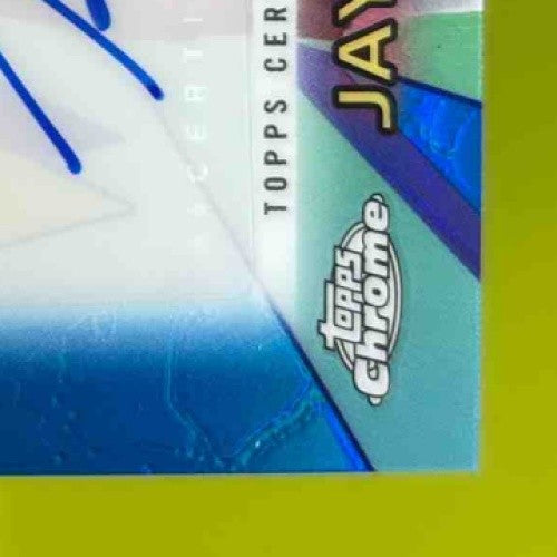 2024 Topps Chrome Jayden Daniels All-Etch Rookie Rush Auto Blue Refractor 59/150