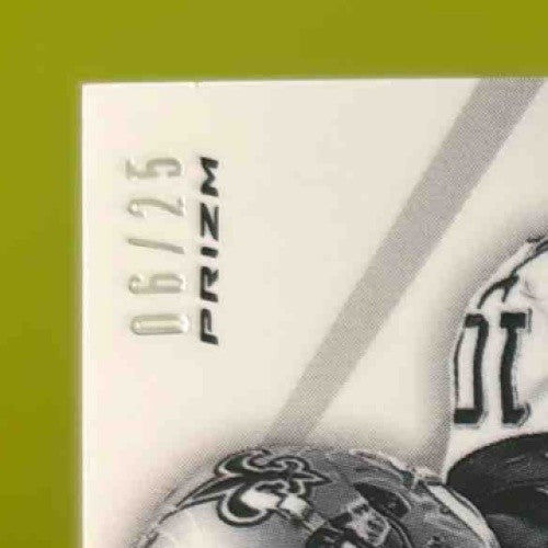 2014 Panini Spectra Brandin Cooks Prizms Gold 6/25 RC Auto New Orleans Saints