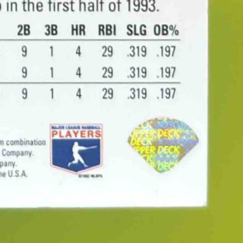 1993 SP #279 Derek Jeter RC - New York Yankees Rookie Card