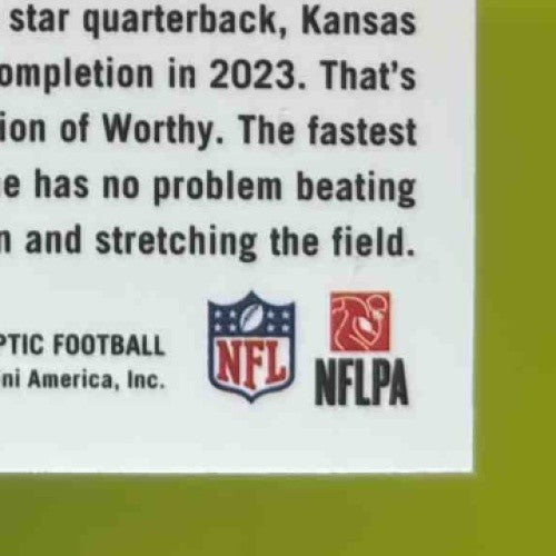 2024 Panini Donruss Optic Xavier Worthy Rookie Kings #8 RC Kansas City Chiefs