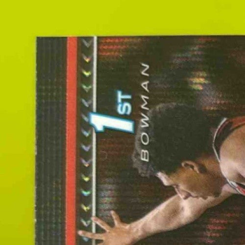 2024-25 Bowman University Chrome Dylan Harper Black Wave Refractor #22