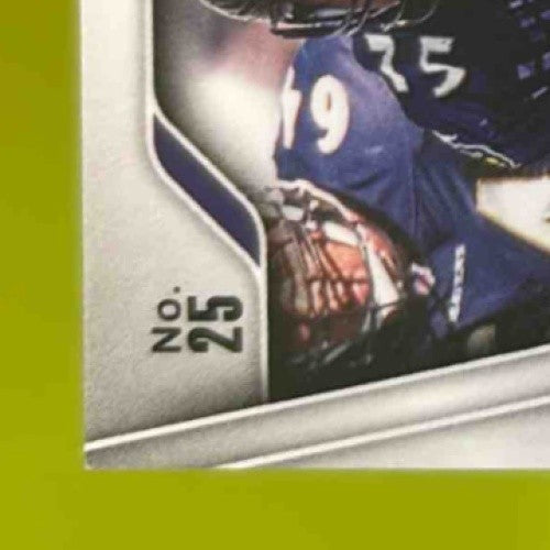 2024 Panini Prizm Jonathan Ogden Autograph Choice 4/100 25 Baltimore Ravens Auto