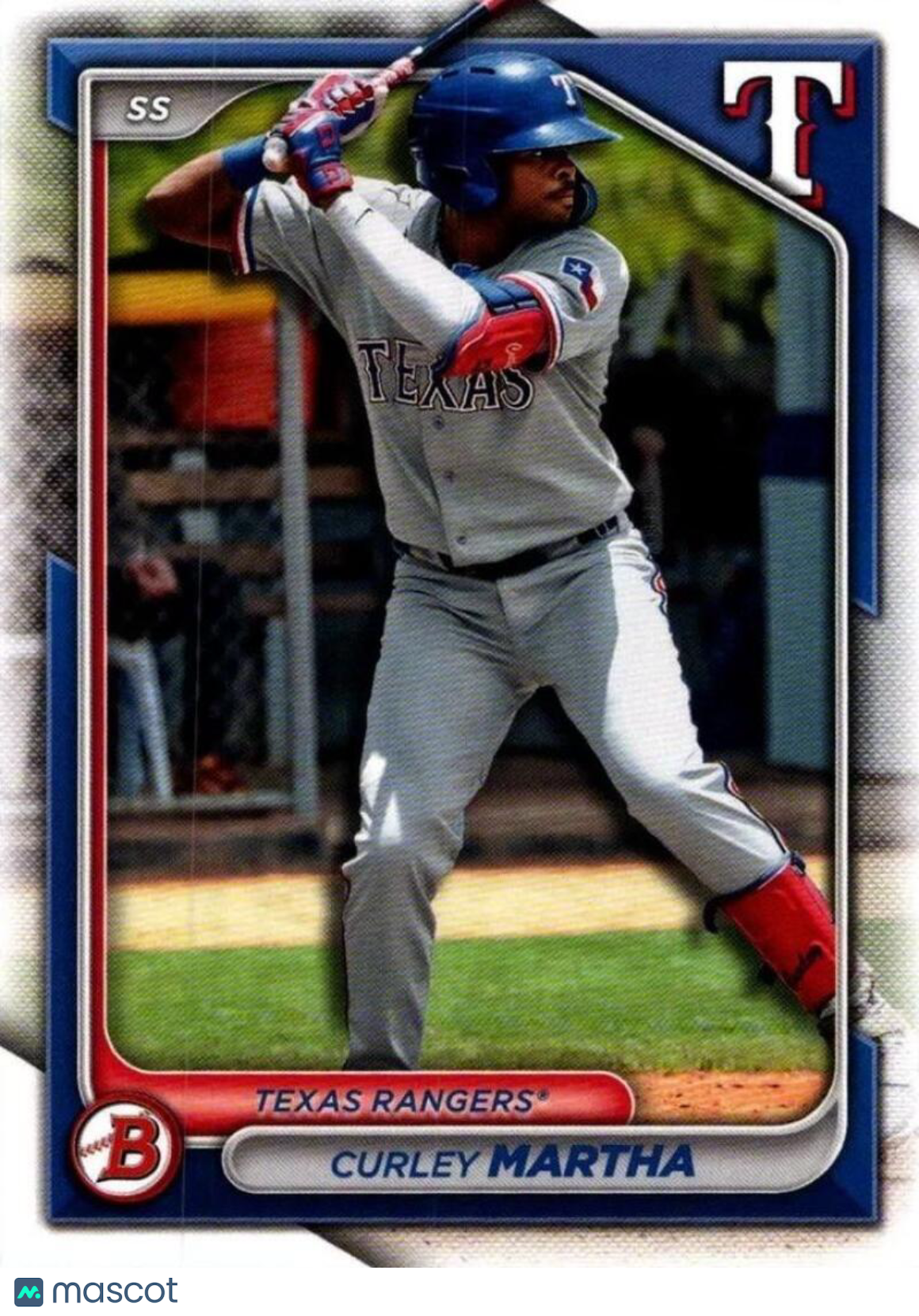 2024 Bowman Draft #BD-165 Curley Martha Texas