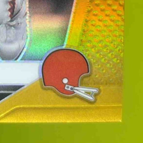 2024 Panini Prizm Deca Earnest Byner Gold 5/10 #74 Cleveland Browns