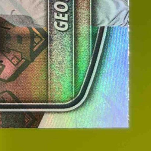 2025 Bowman George Klassen Prospects Retro Logo Foil Pattern Los Angeles Angels