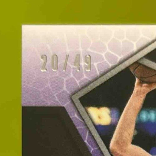 2021-22 Panini Mosaic Austin Reaves Purple 20/49 #241 RC Los Angeles Lakers