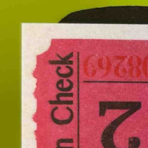 2024 Topps 206 Pedro Martinez 1909 Ticket Stub Rain Check Print Run 15 Expos