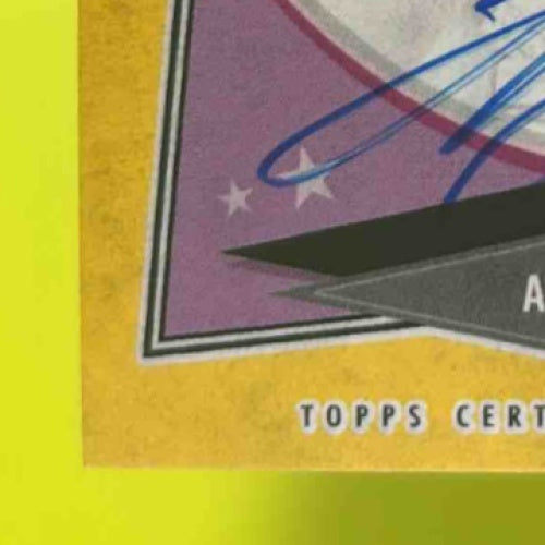2023 Topps Brooklyn Collection Michael Harris II Auto Gold 14/50 Braves Rookie