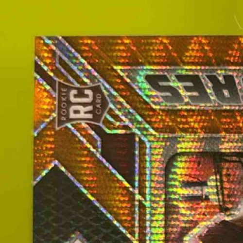 2024 Prizm Draft Picks Keon Coleman Sensational Signatures Orange Wave 11/75 FSU