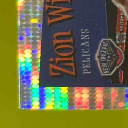 2019-20 Hoops Premium Stock Zion Williamson Prizms Pulsar #296 RC New Orleans