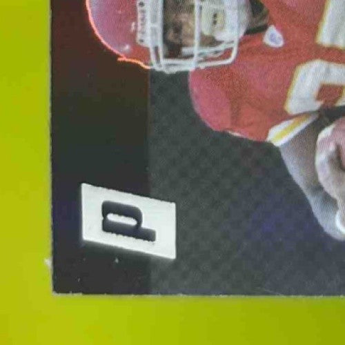 2006 Topps Paradigm Larry Johnson Career Highs TDs Triple Jersey Auto 98/99 KC