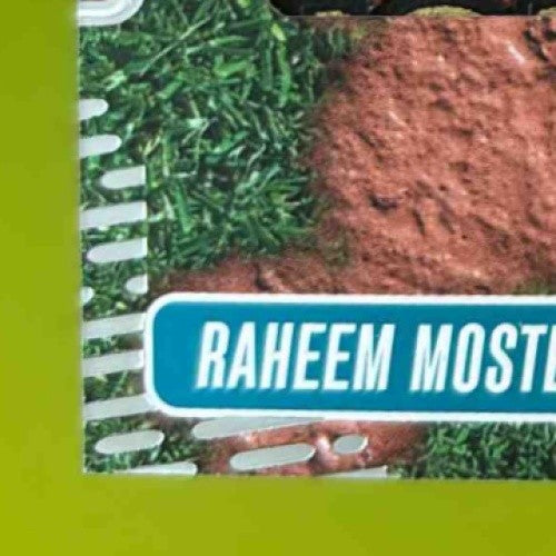 2024 Absolute Raheem Mostert Ground Hoggs Materials 62/250 MEM Miami Dolphins