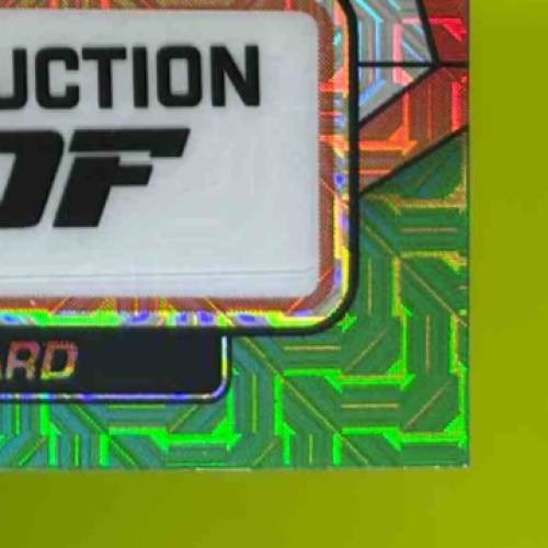 2024 Leaf Vivid Cameron Ward Futures Laser Green 1/1 Pre-Production Proof