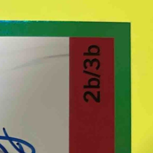 2023 Topps Archives Buddy Kennedy Fan Favorites Auto Green Foil 57/99 RC Arizona