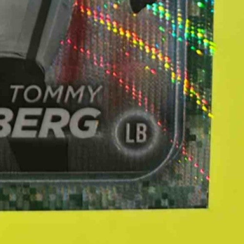 2024 Topps Chrome Tommy Eichenberg Camo Wave Refractor #290 RC Las Vegas Raiders
