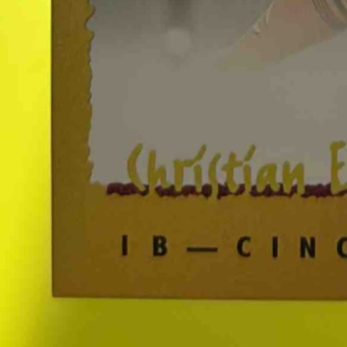 2024 Topps Archives Christian Encarnacion-Strand 95 Fan Favorites Auto Gold /50