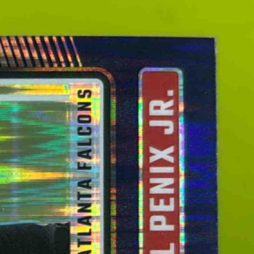 2024 Donruss Optic Michael Penix Jr. Purple Shock Rated Rookie Atlanta Falcons