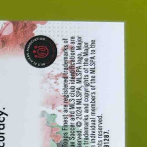 2024 Topps Finest MLS Luis Suarez Prized Footballers Fusion Red / 4/5 #PFF-4