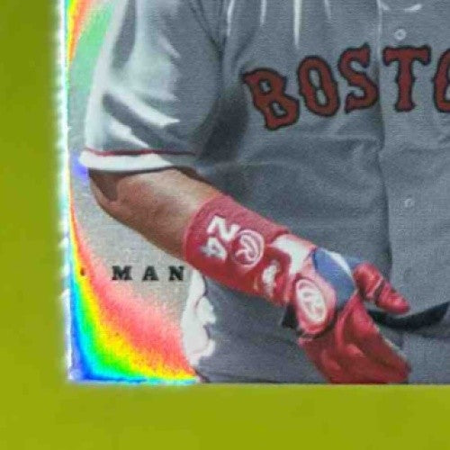 2005 Absolute Memorabilia Manny Ramirez Heroes Swatch Triple Spectrum Prime /25 - Sports Cards