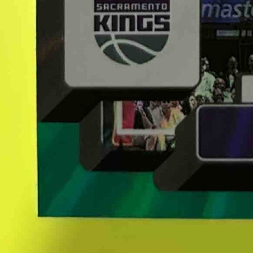 2022-23 Panini Donruss Kevin Huerter Holo Laser Green #196 Sacramento Kings